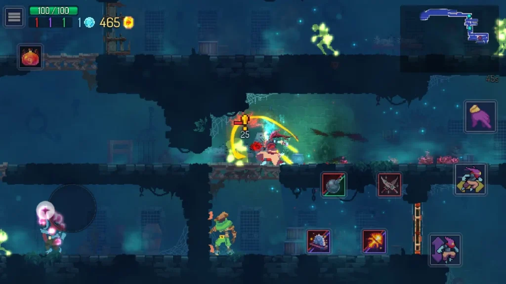 Dead Cells main character – Best offline mobile action game