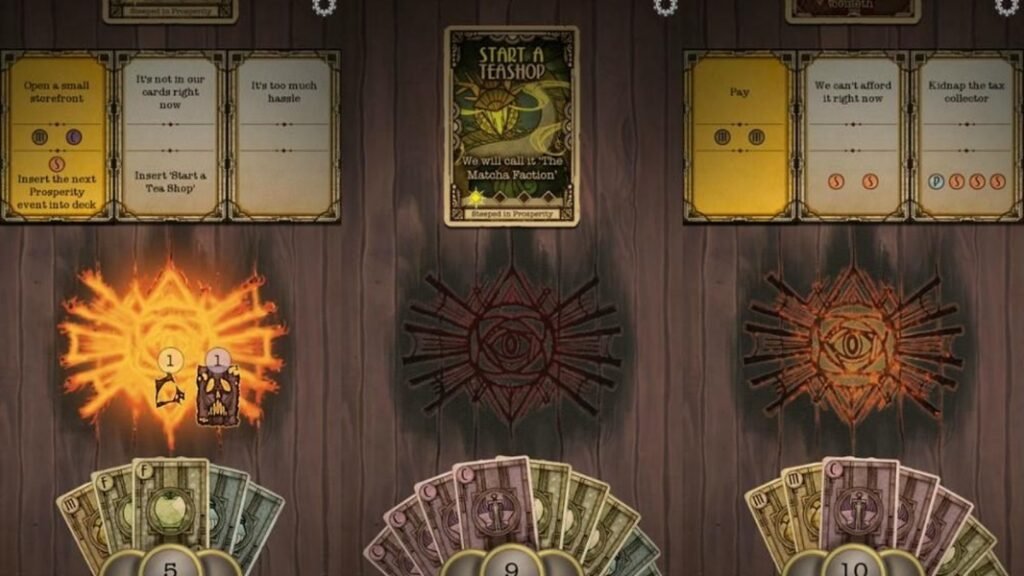 Underhand Cultist Card Adventure strategy game, ad-free mobile games, mobile strategy games